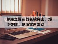 开云体育网站-梦魇之翼迎战苍狼突击，爆冷夺胜，现场掌声雷动的简单介绍