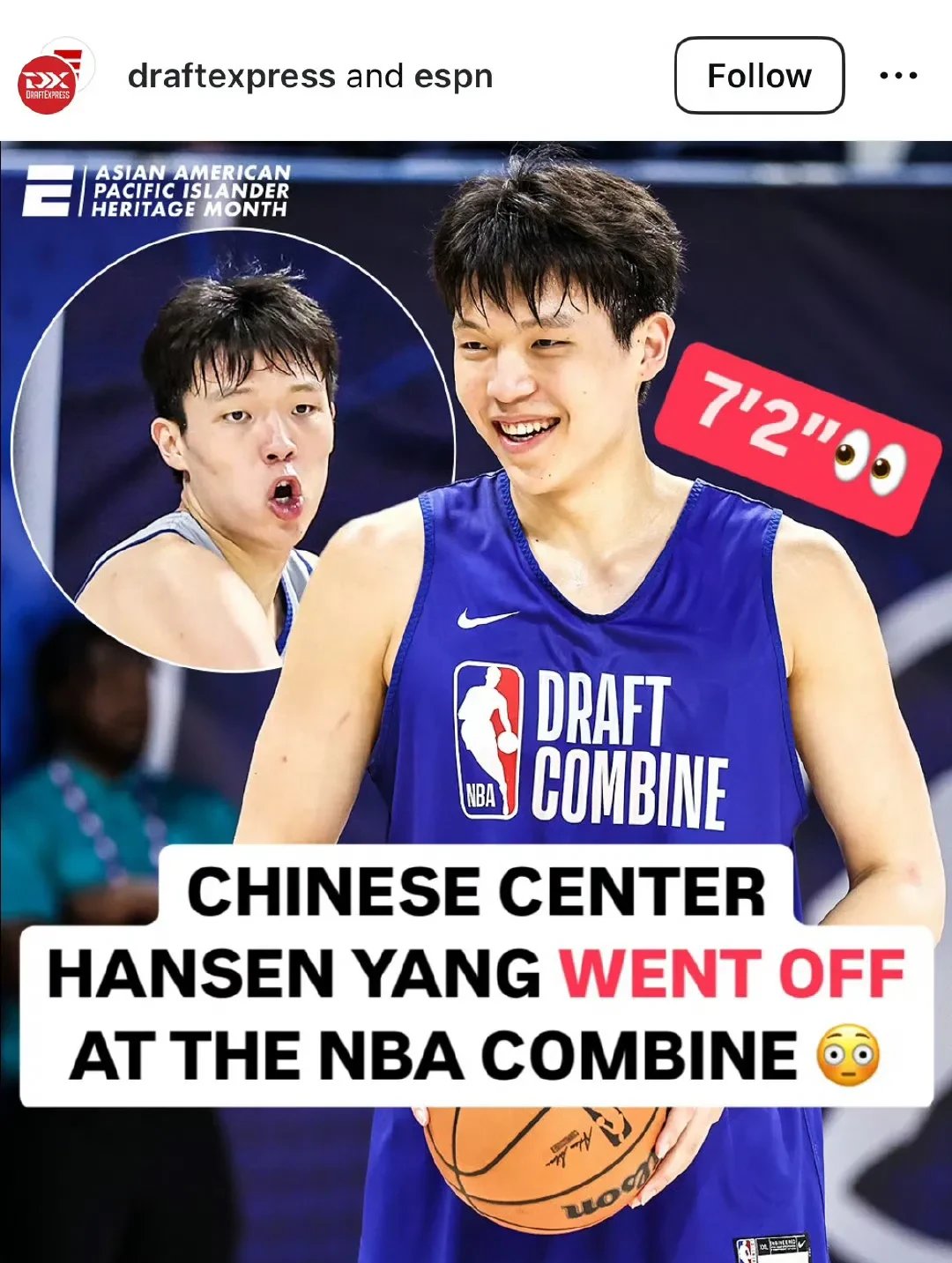 杨瀚森在洛杉矶进行训练与球哥等人同场竞技